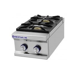 Cocina dos fuegos a gas sobremesa Cocina dos fuegos a gas sobremesa